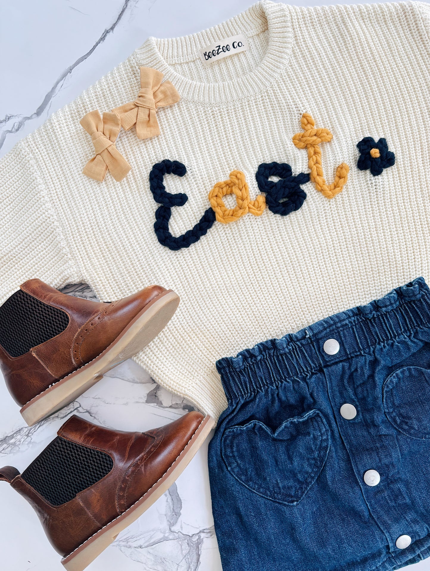 Embroidered Custom Sports Team Sweater
