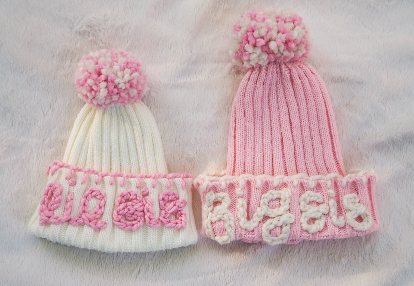 Custom Hand Embroidered Beanie