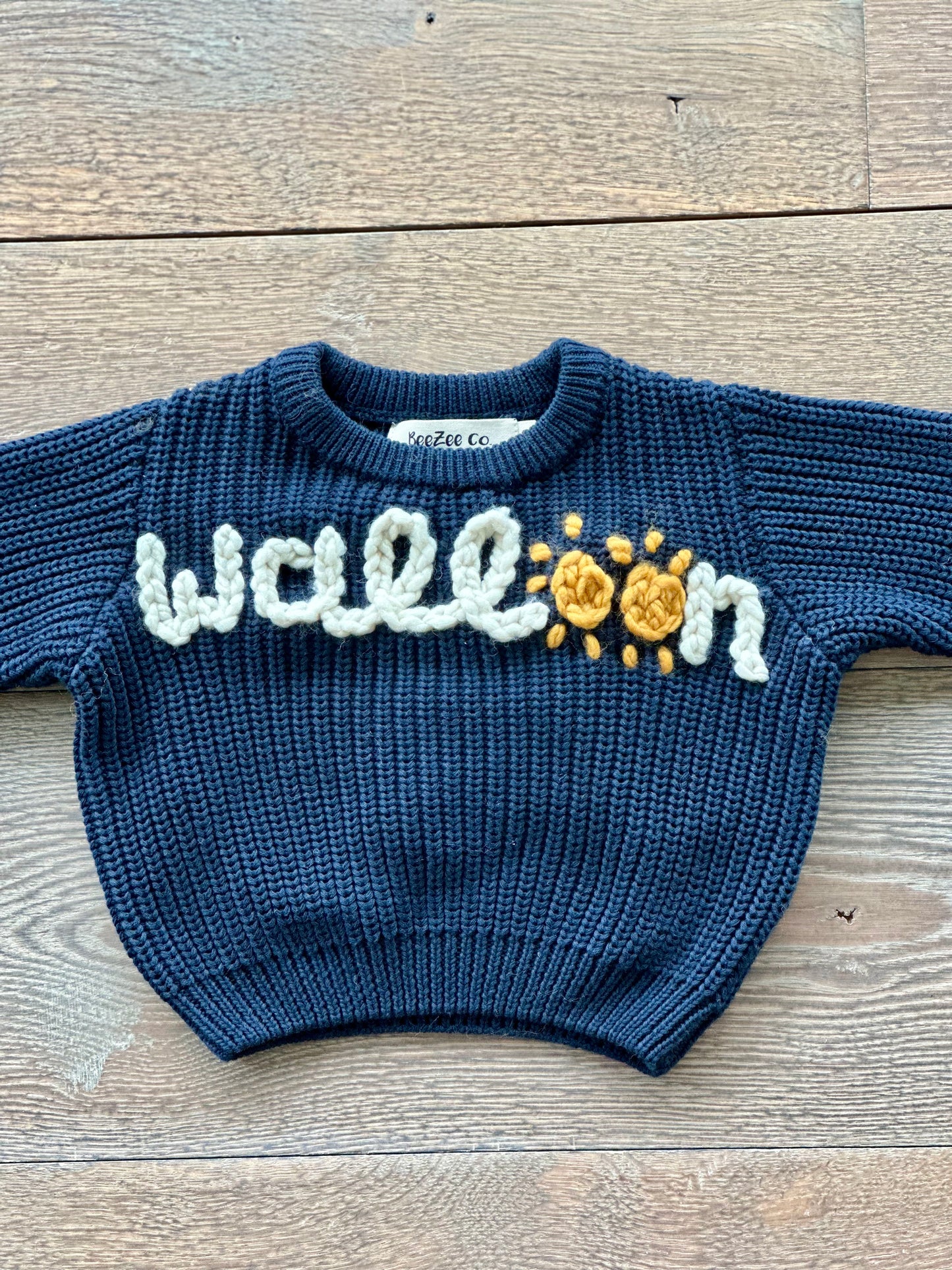 Embroidered Custom Name & Design Sweater