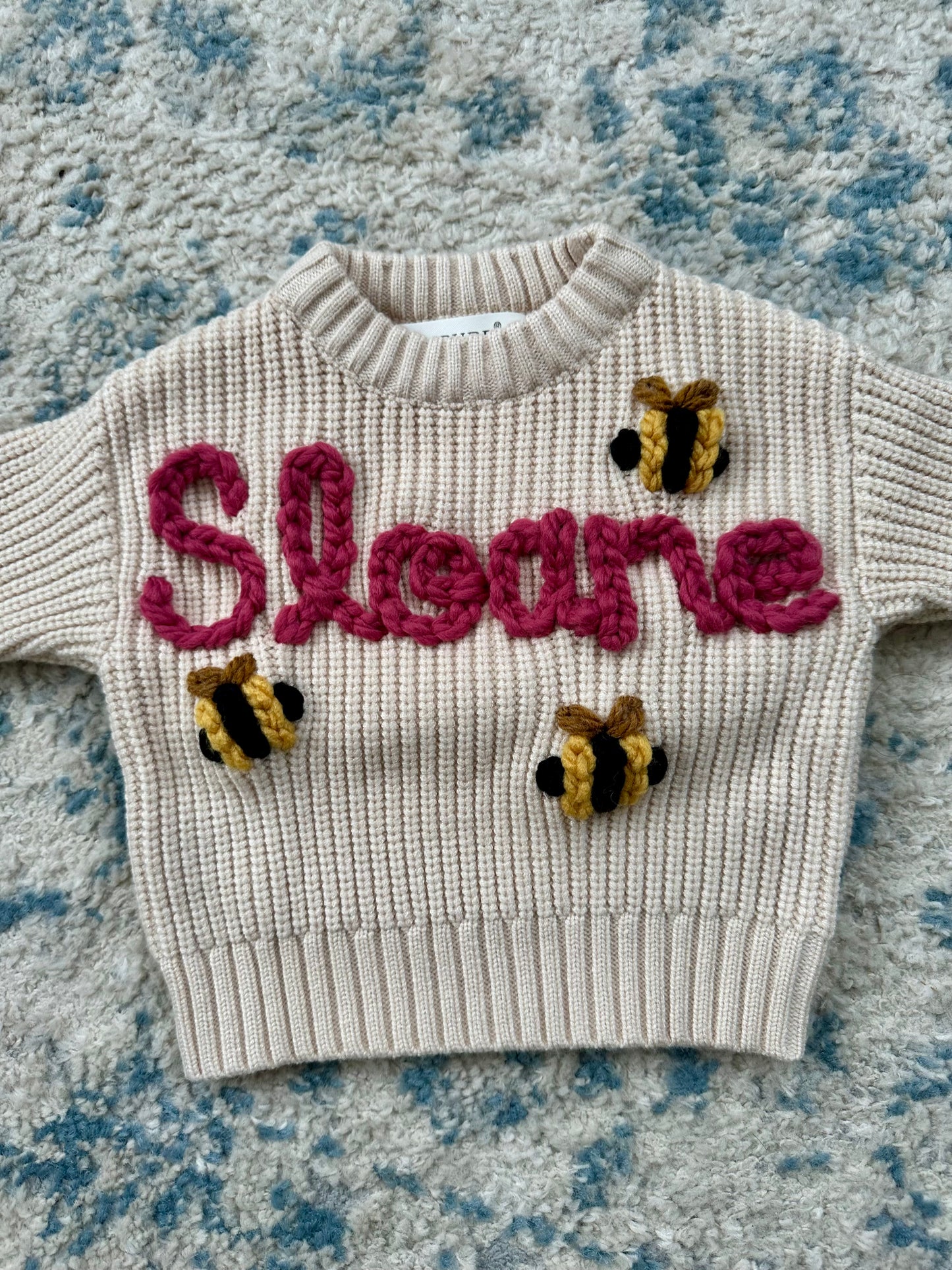 Embroidered Custom Name & Design Sweater