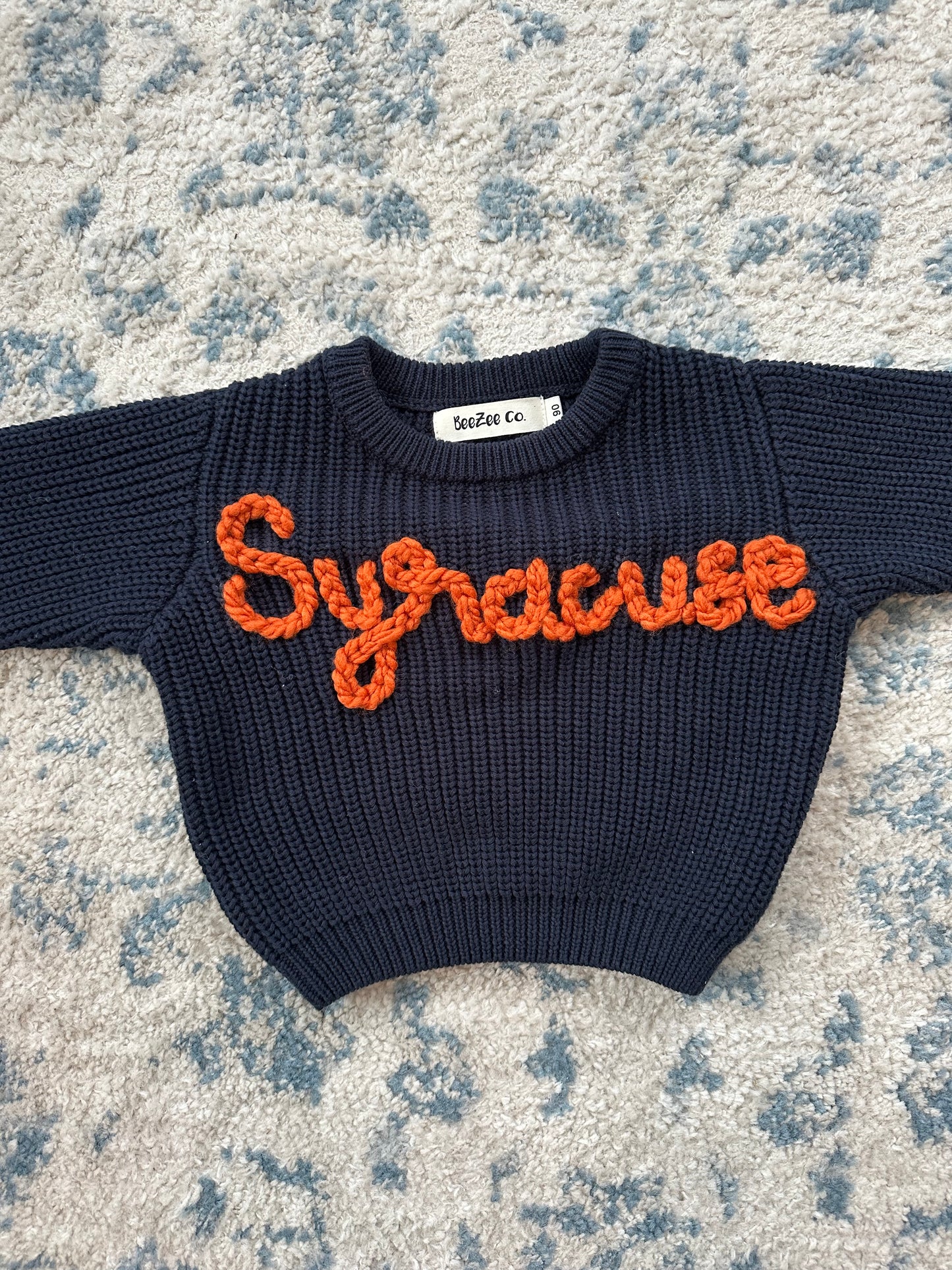 Embroidered Custom Sports Team Sweater