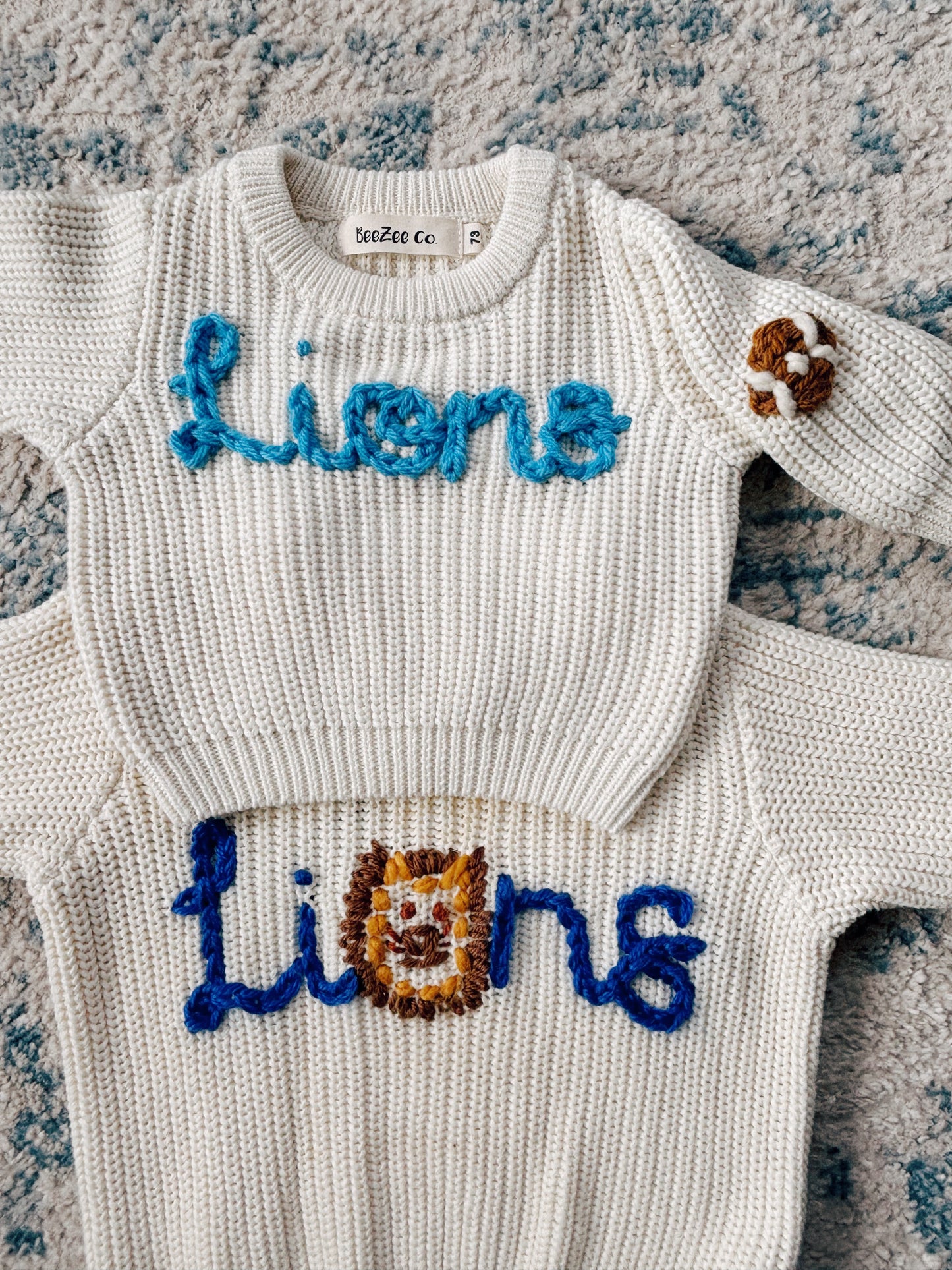 Embroidered Custom Sports Team Sweater