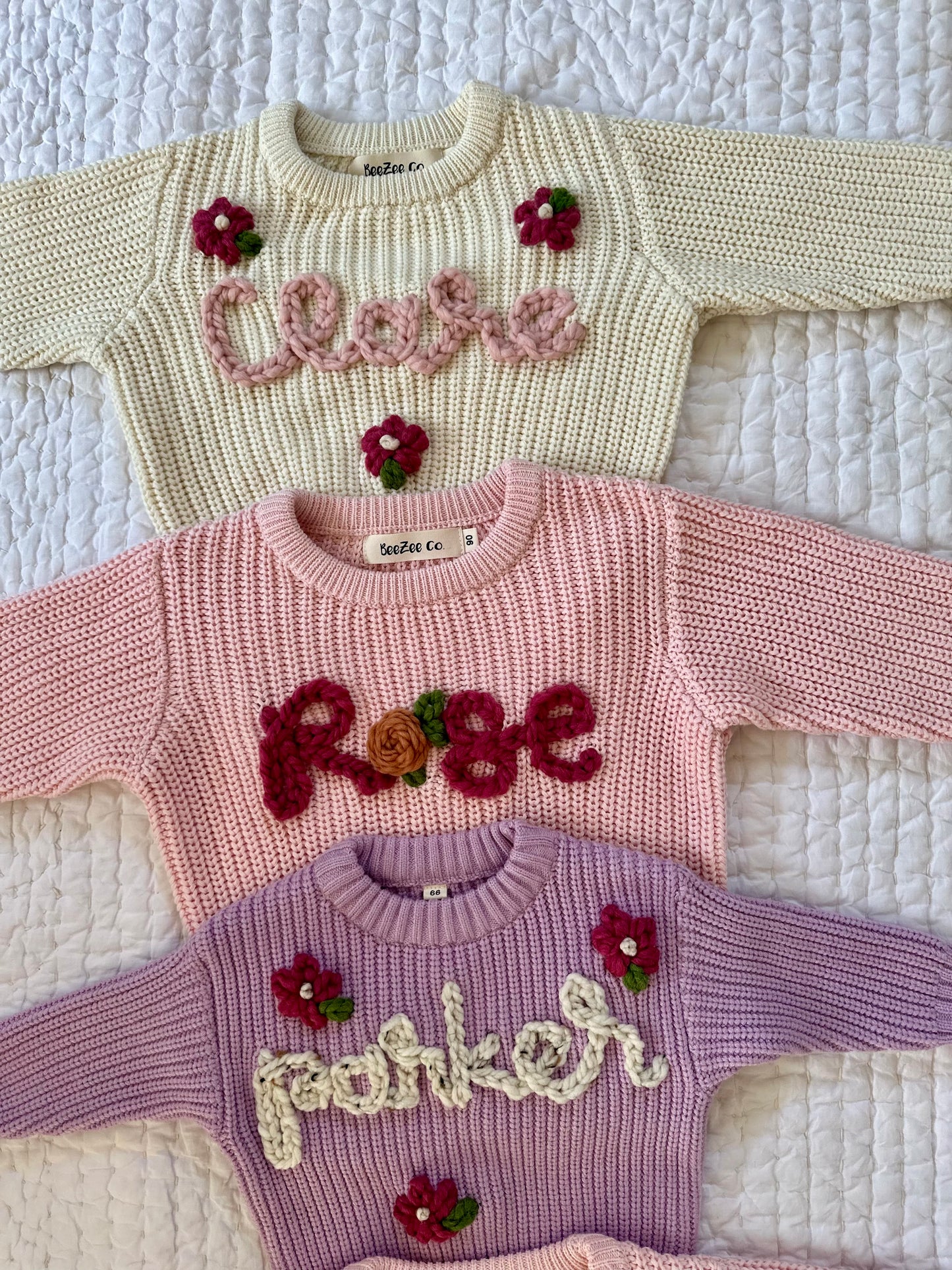 Embroidered Custom Name & Design Sweater