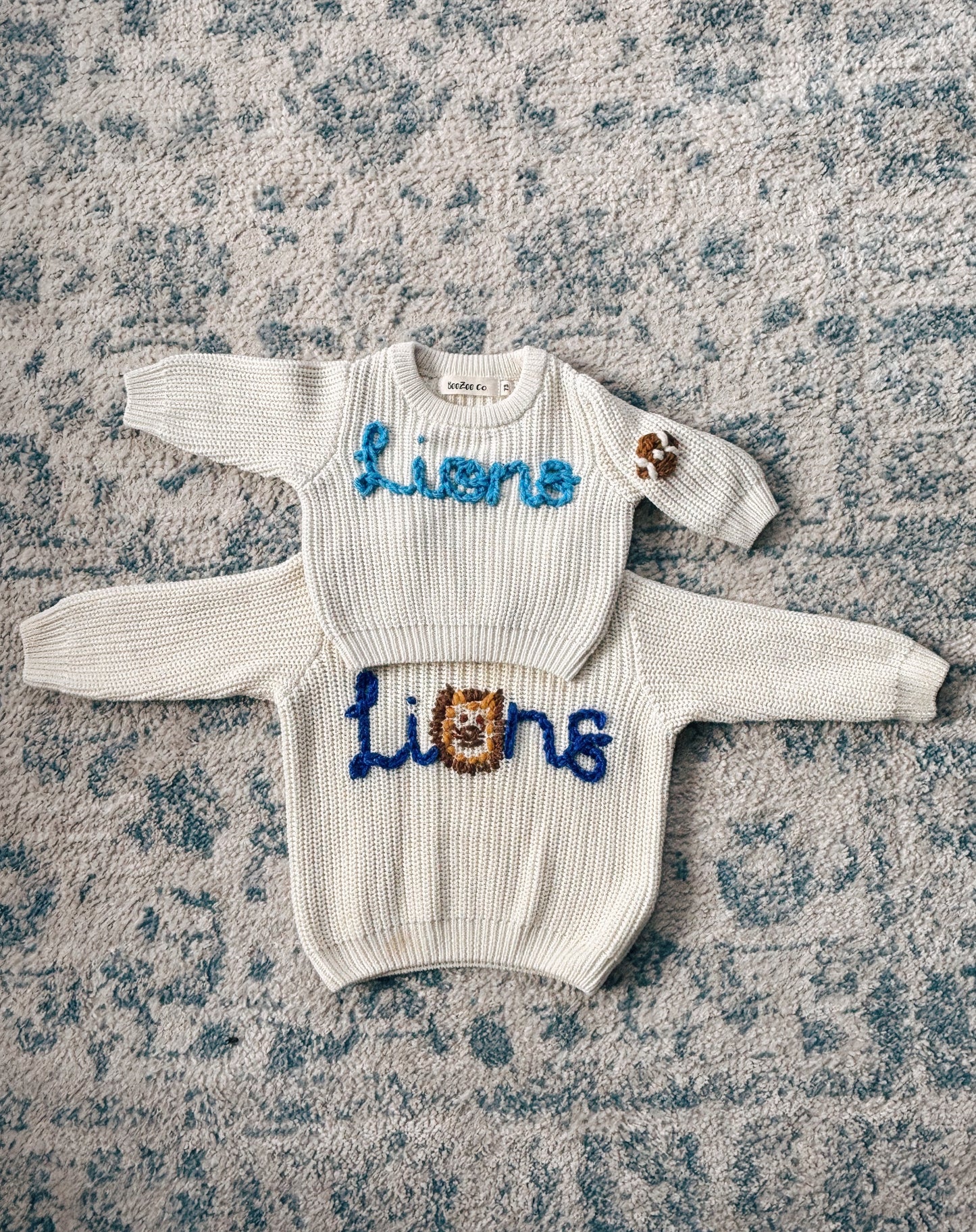 Embroidered Custom Sports Team Sweater