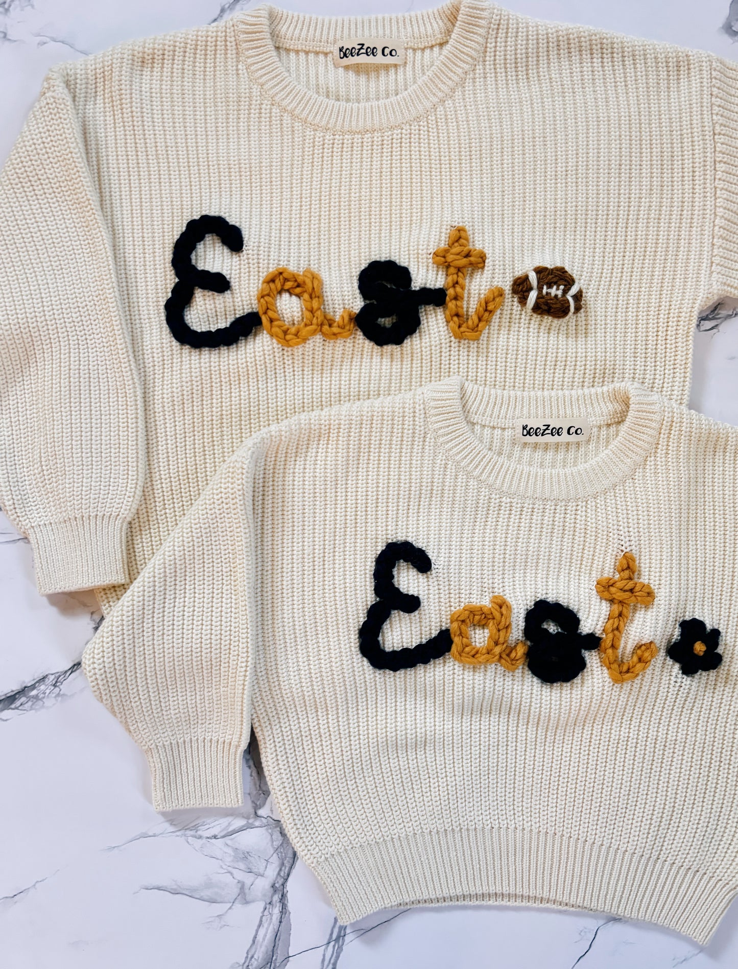 Embroidered Custom Sports Team Sweater