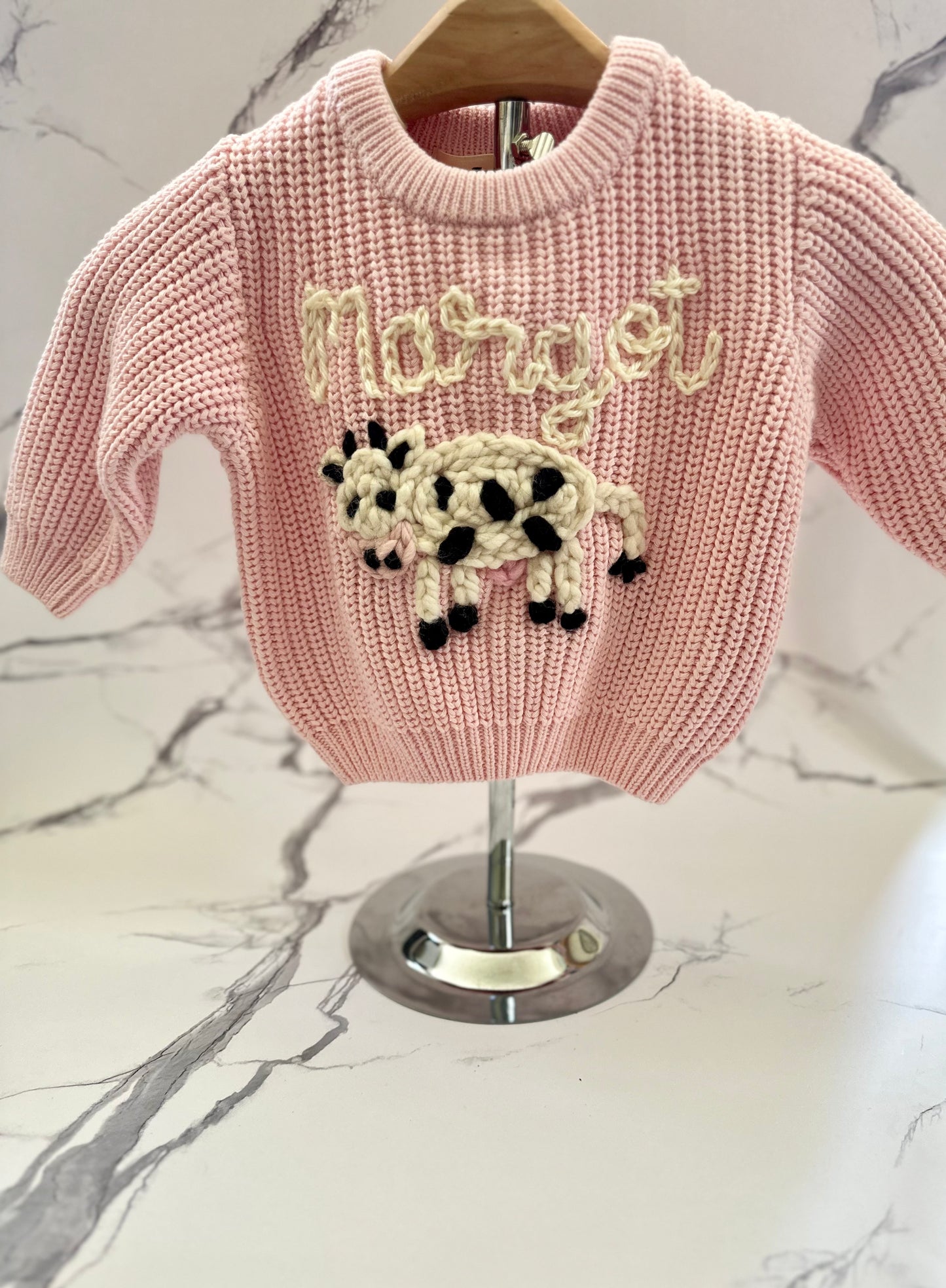 Embroidered Custom Name & Design Sweater