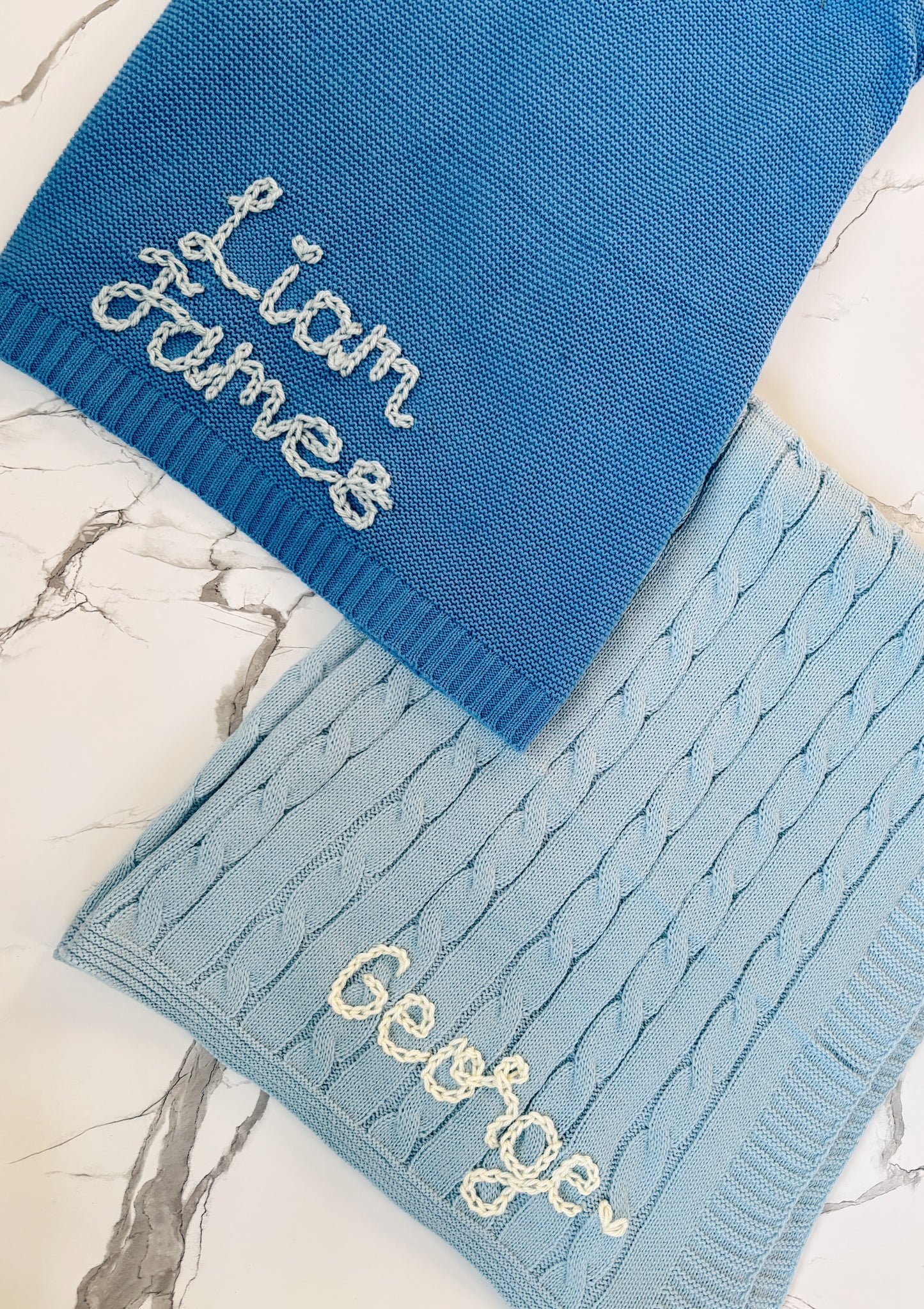 Embroidered Custom Baby Blanket