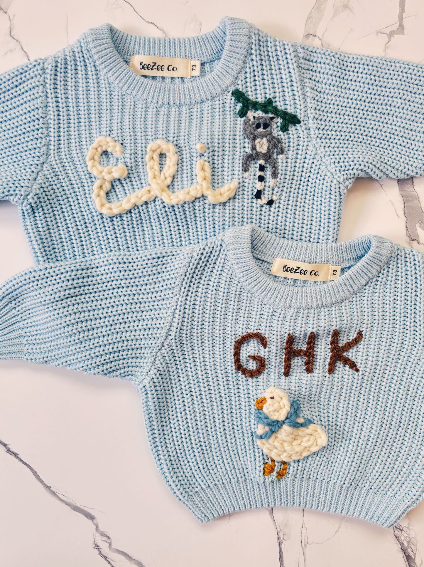 Embroidered Custom Name & Design Sweater