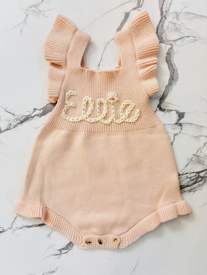 Embroidered Custom Romper