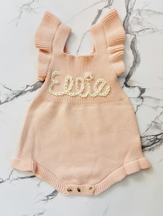 Embroidered Custom Romper