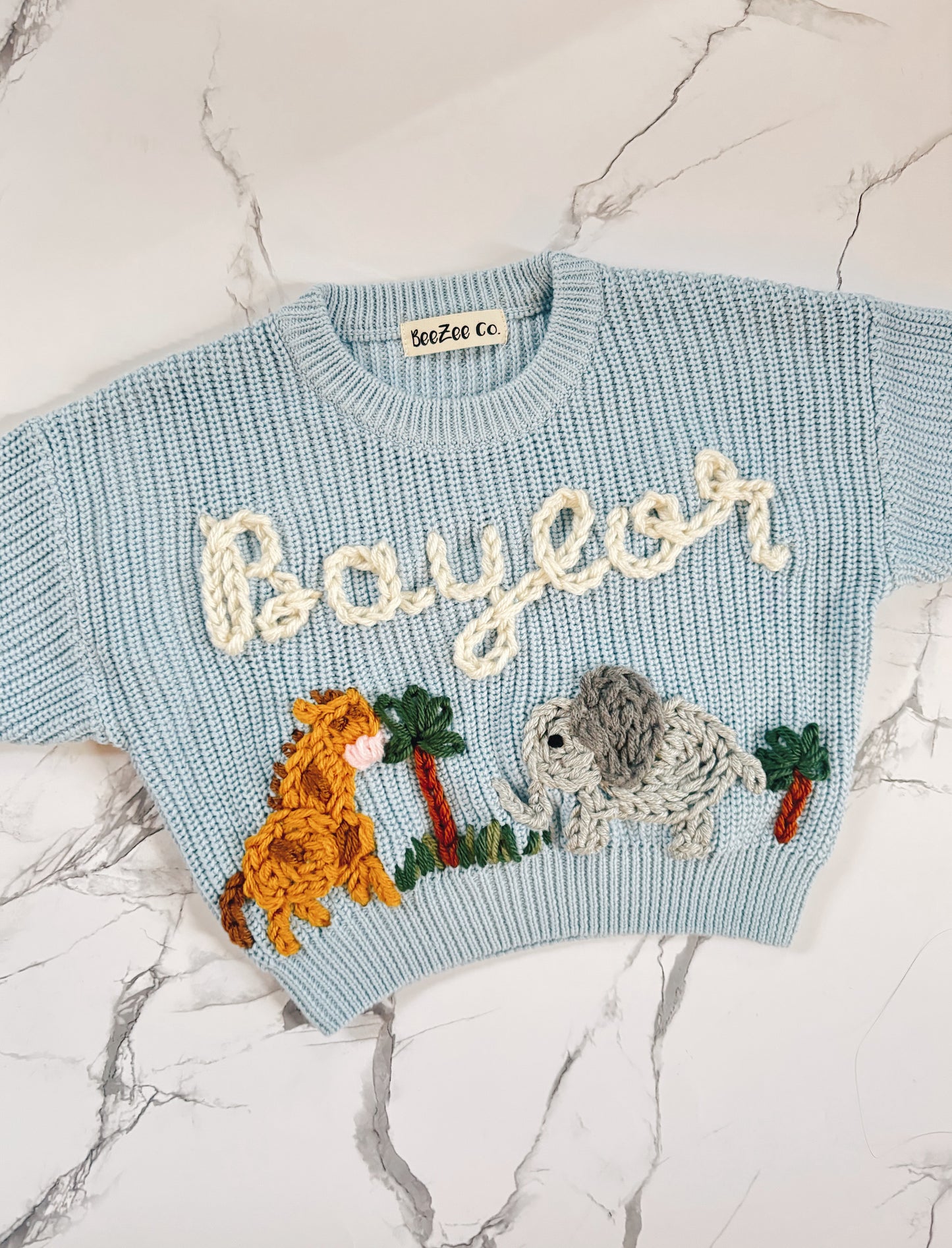 Embroidered Custom Name & Design Sweater