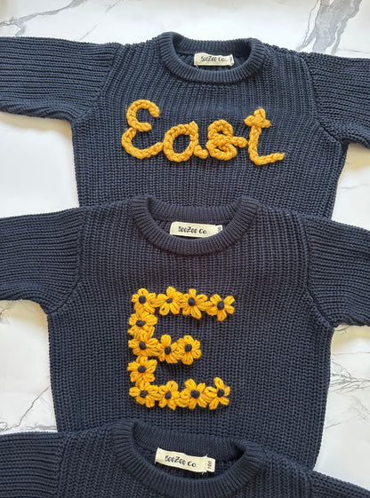 Embroidered Custom Sports Team Sweater