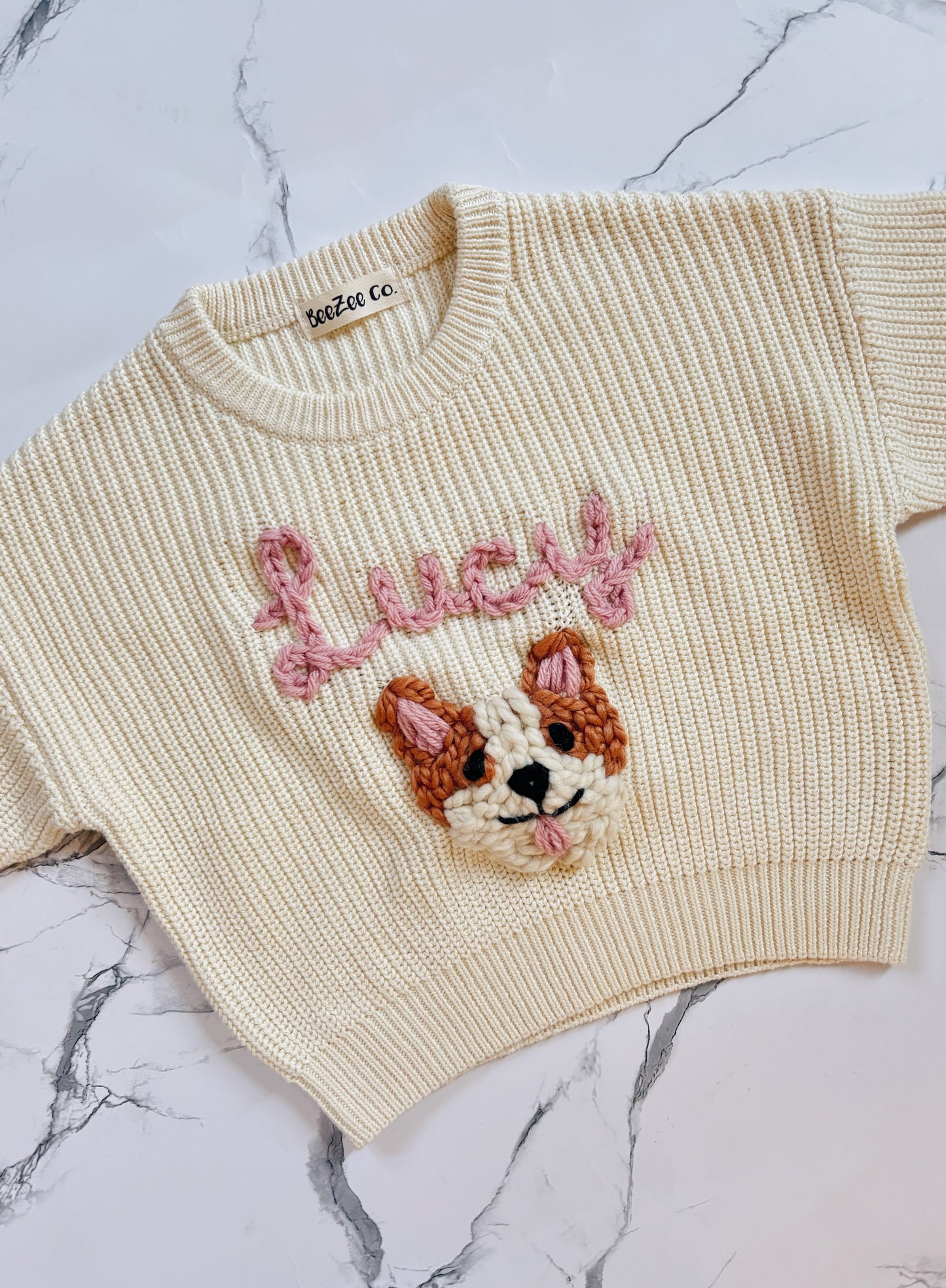 Embroidered Custom Name & Design Sweater