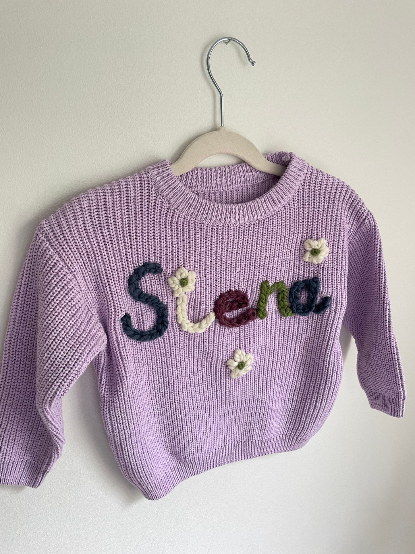 Embroidered Custom Name & Design Sweater