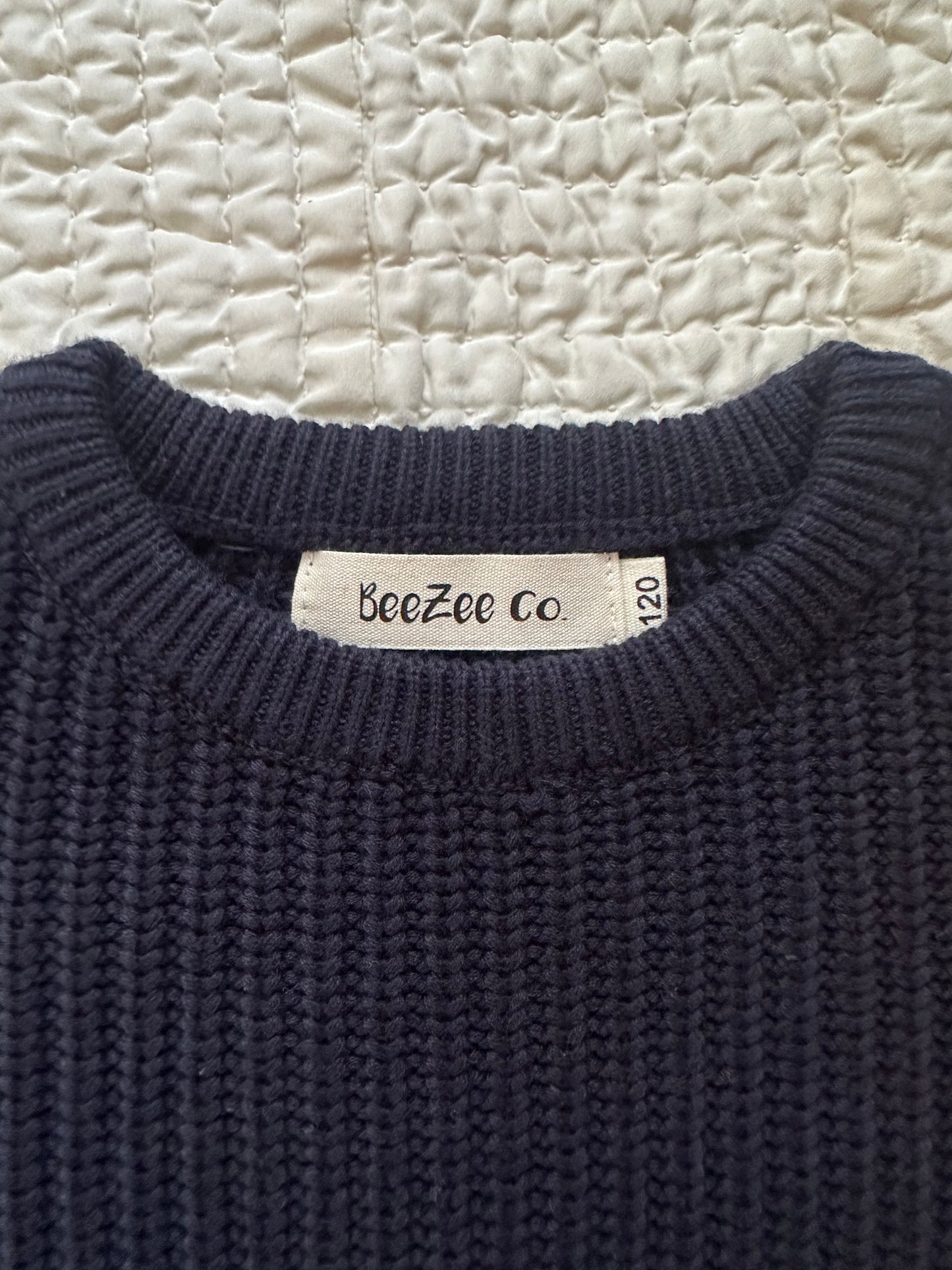 Embroidered Custom LETTER Sweater