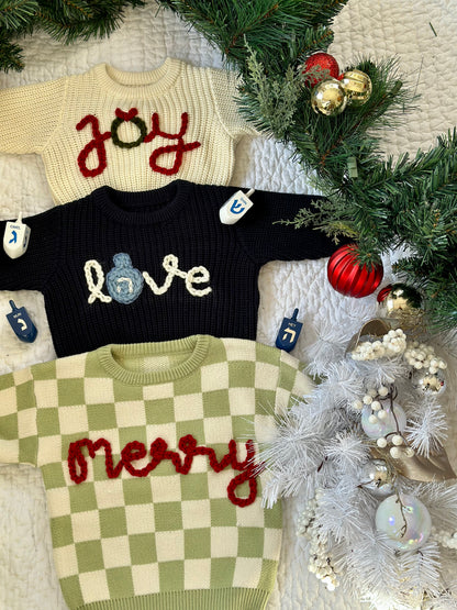 Holiday Name & Design Sweater