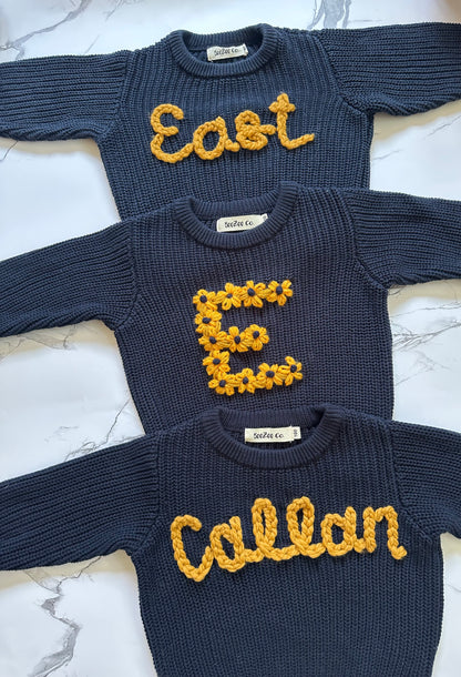 Embroidered Custom Sports Team Sweater