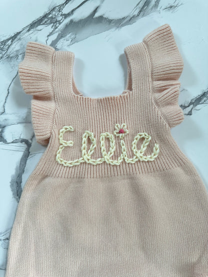 Embroidered Custom Romper