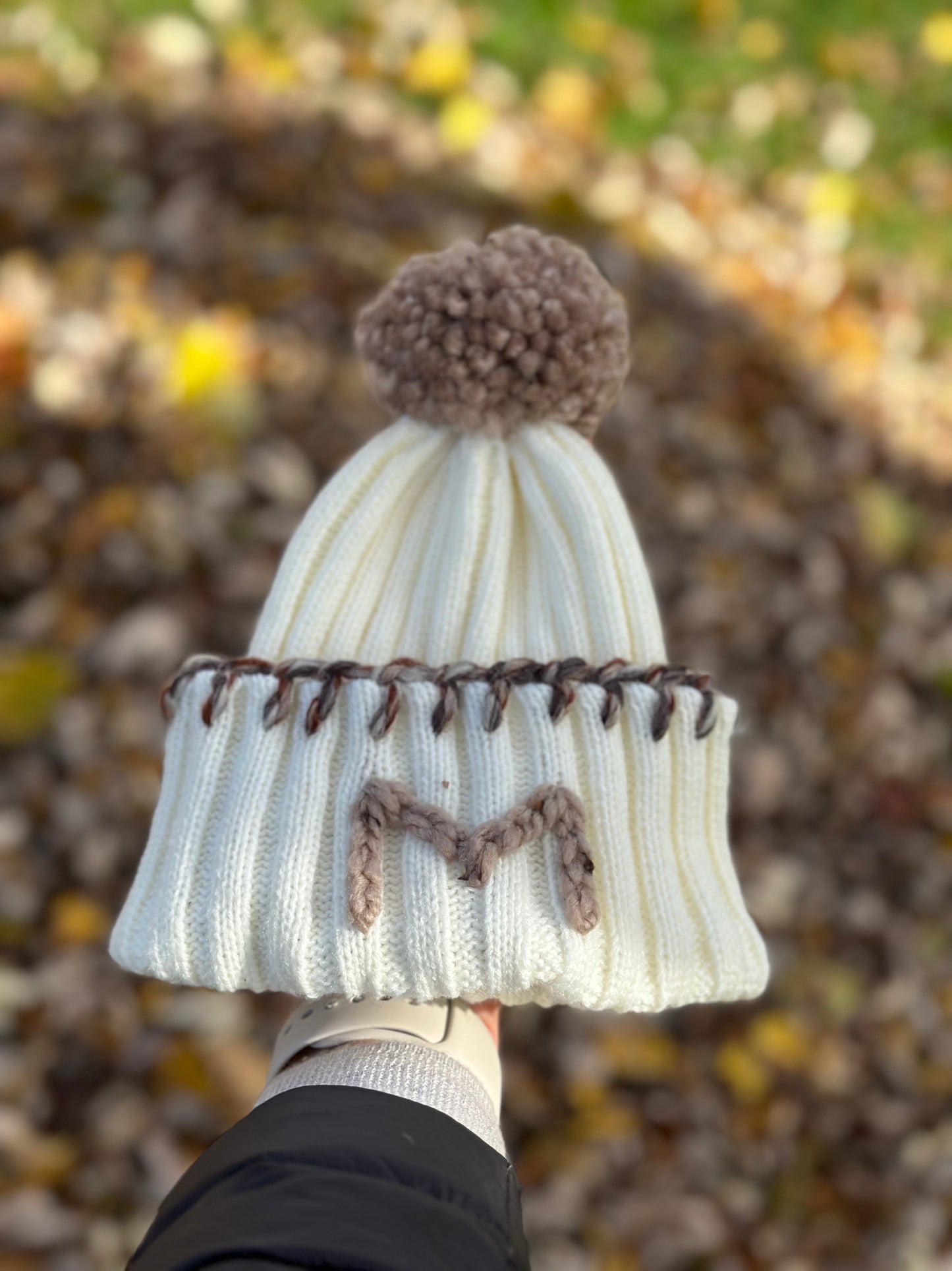 Custom Hand Embroidered Beanie