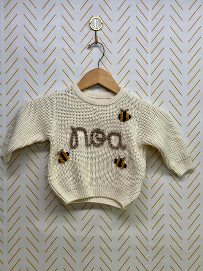 Embroidered Custom Name & Design Sweater