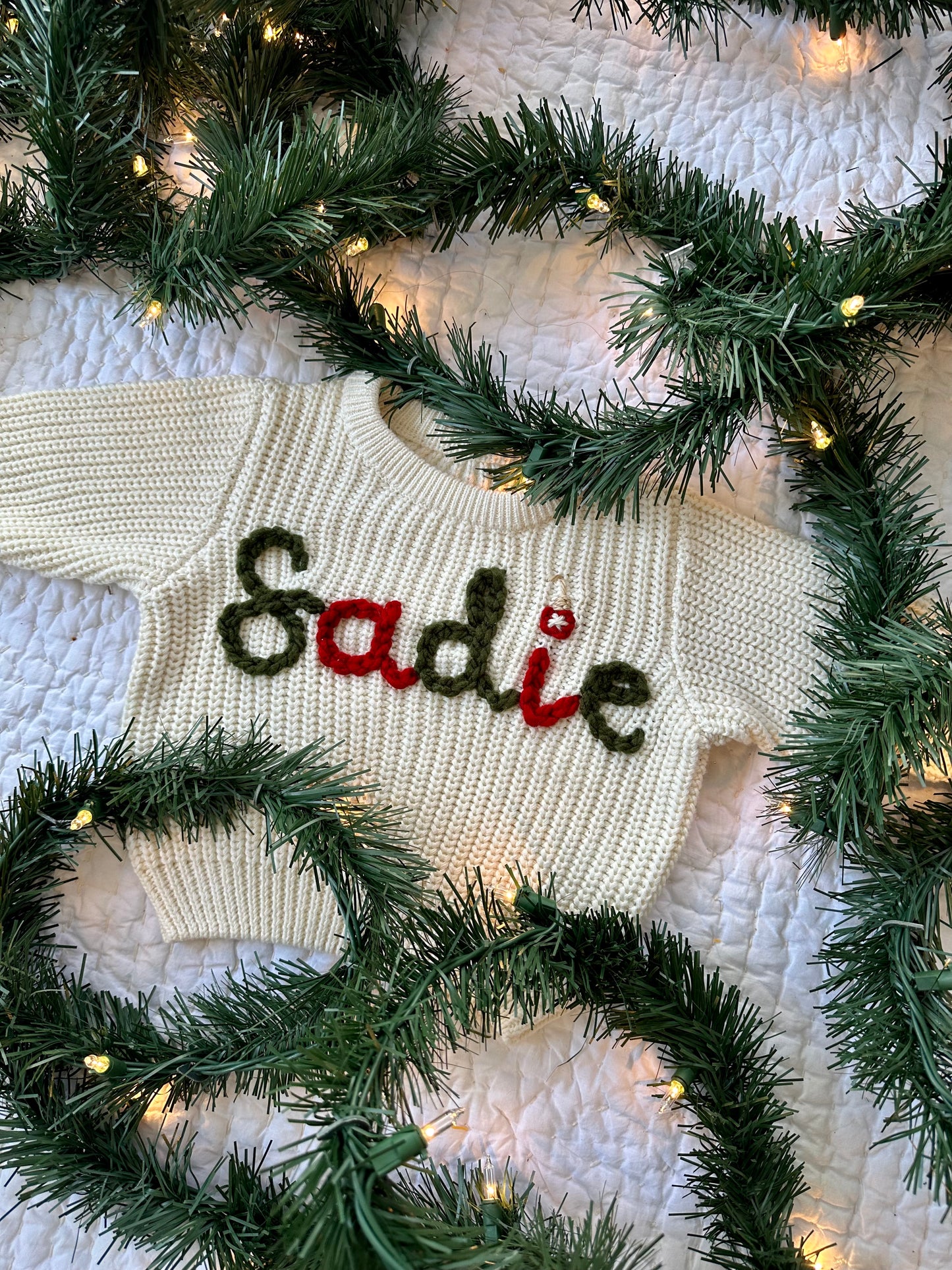 Holiday Name & Design Sweater